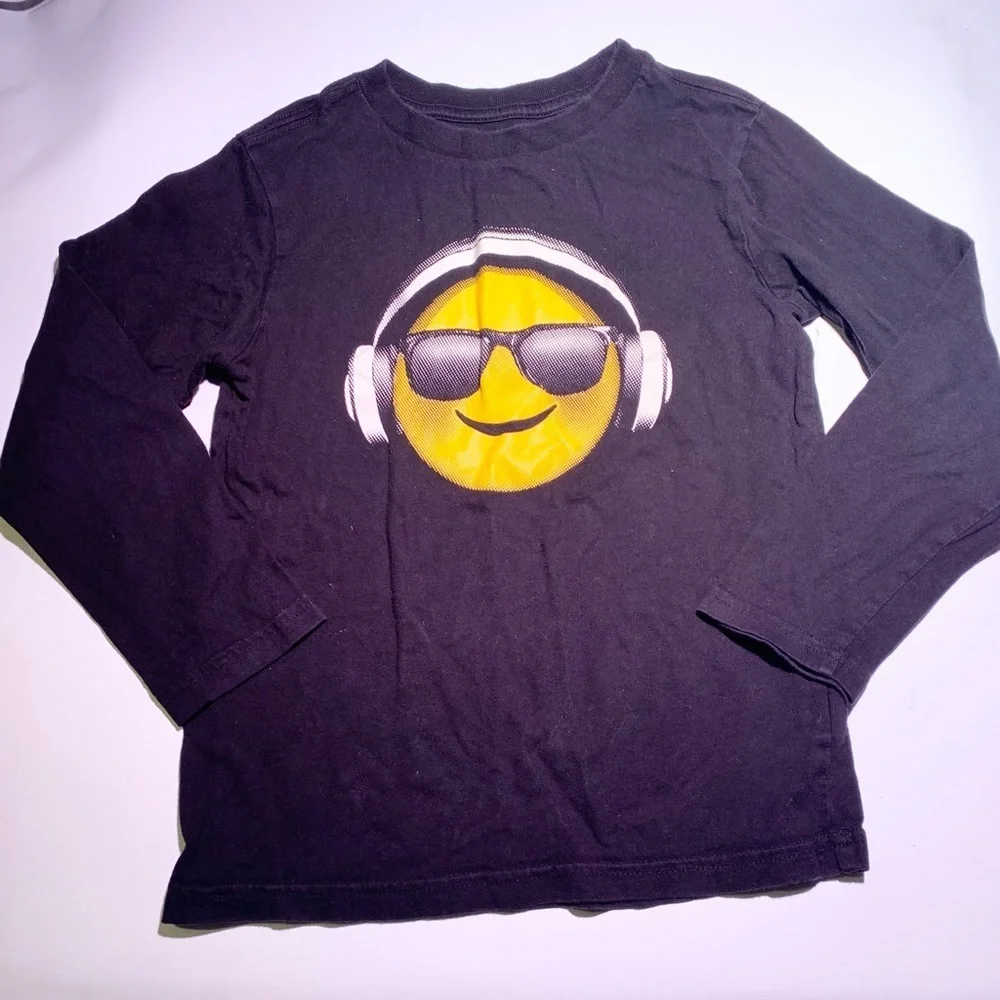 Children’s Place | Long Sleeve cool Emoji Tee Boy